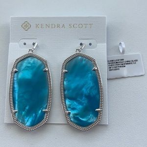 Kendra Scott Danielle earrings Aqua MoP